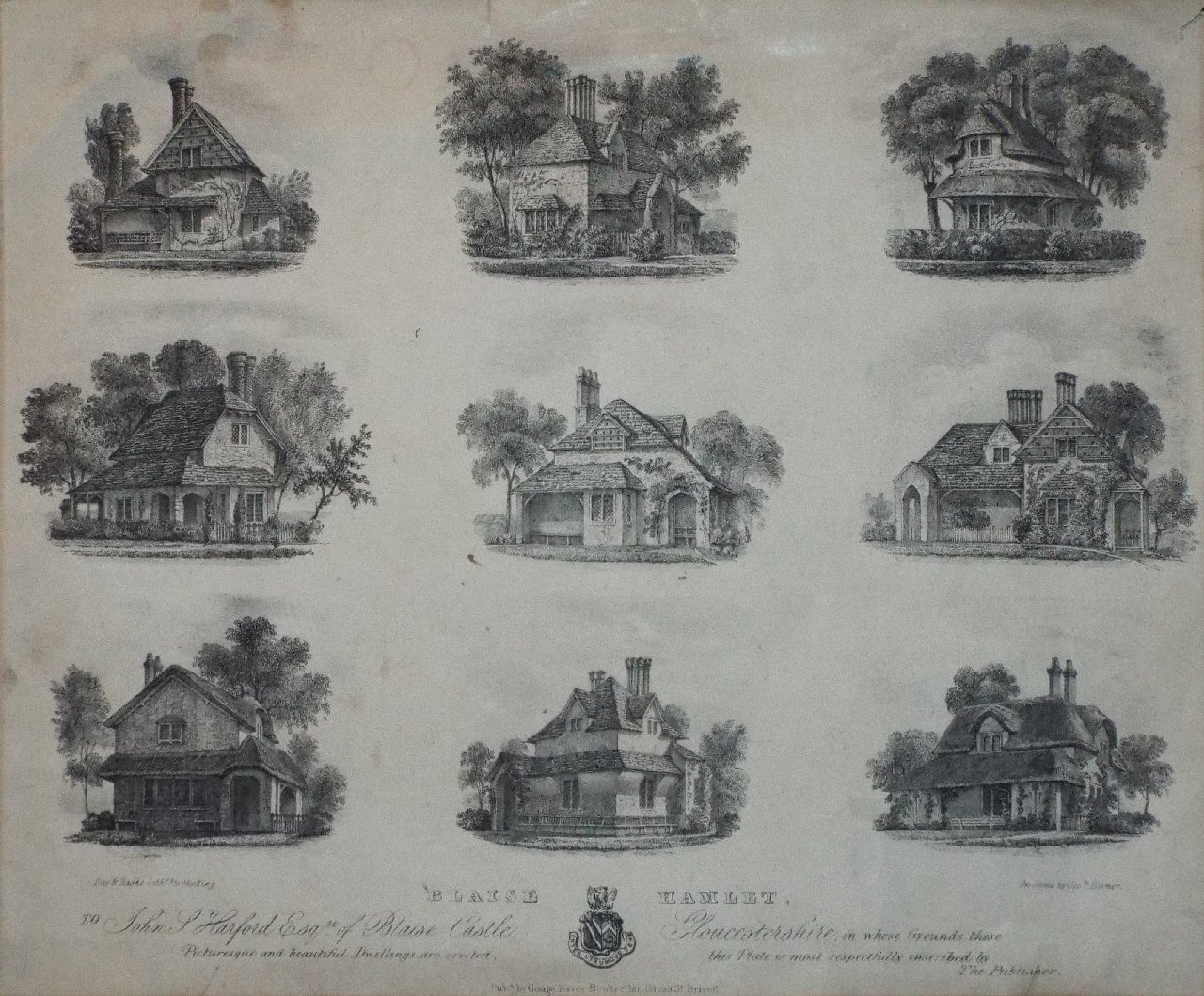 Lithograph - Blaise Hamlet